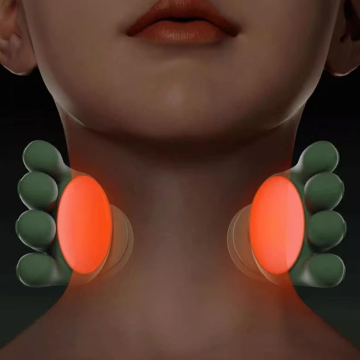 Portable, Bionic Heated Neck and Back Massager